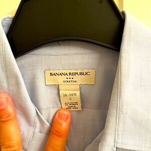 Baby blue Banana Republic